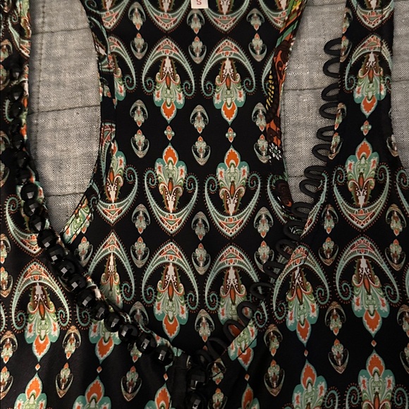 Flirty, silk racer back top with camisole - Picture 10 of 12